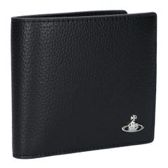 ヴィヴィアンウエストウッド VIVIENNE WESTWOOD メンズ 折財布 ニつ折財布 5115003NM S000D N403 BLACK