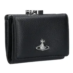 ヴィヴィアンウエストウッド VIVIENNE WESTWOOD 折財布 三つ折り財布 がま口財布 5115002MW S000D N403 BLACK