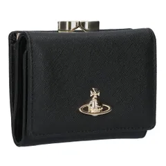 ヴィヴィアンウエストウッド VIVIENNE WESTWOOD 折財布 三つ折り財布 がま口財布 5115002MW L001N N402 BLACK