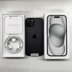 【国内版・開封済み】 iPhone 15 128GB SIMフリー [ブラック]  4549995430394