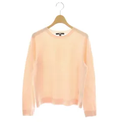 ユニクロ UNIQLO ニット セーター 長袖 カシミヤ M ピンク /HK ■ECB001