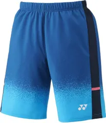 新品 YONEX ヨネックスメンズニットハーフパンツ（フィットスタイル） 15230 スカイブルー XO
