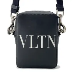 ヴァレンティノ・ガラヴァーニ ショルダーバッグ VLTN ロゴ レザー 2Y2B0943WJW VALENTINO 黒のサムネイル