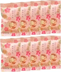 【‎さくら堂】 さくらあられ 新潟県産 おかき 春限定 桜あられ 10袋セットのサムネイル