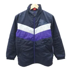 プーマ PUMA スポーツウエア 中綿ジャケット ミドル丈 150cm 紺 ネイビー スタンドカラー /SM20 ■ECD001