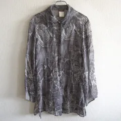 【美品/フランス製】KENZO【龍 デザイン シアーシャツ】40 ケンゾー 26030006のサムネイル