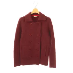 ジェイクルー J.CREW ジャケット ダブル ウール S ボルドー /DO ■ECB001のサムネイル