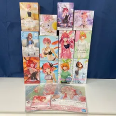 五等分の花嫁 プライズ フィギュア おまけ付き 雑貨 まとめ 計12点 （ME27-3736)