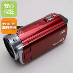 JVC ビデオカメラ Everio レッド GZ-E109-R - メルカリ
