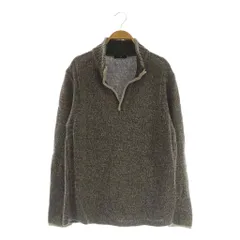 23区 オンワード樫山 HOMME ニット セーター 長袖 スリットネック 48 グレー /MY ■OS ■GY66のサムネイル