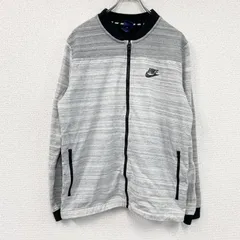 古着 used　NIKE　ナイキ　トラックジャケット/ジャージ　灰色　グレー　Lサイズ【値引き交渉OK！】