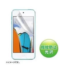 （まとめ）サンワサプライ 第5世代iPodtouch用液晶保護指紋防止光沢フィルム PDA-FIPK41FP〔×5セット〕