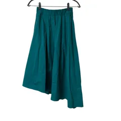 【美品】GALLARDAGALANTE ガリャルダガランテ イレギュラーヘムスカート グリーン サイズ0【ZK98】