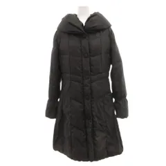 STYLE RAVIE ダウンコート ロング ジャケット 9 黒 ブラック /JS ■GY58