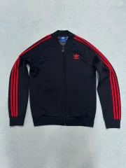 アディダス メンズ トラック 3本線 ジップアップ