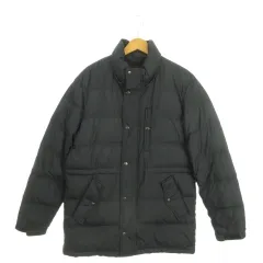 ビランド VILLAND ダウンジャケット 上着 M 黒 ブラック 長袖 スタンドカラー キルティング /AO26 ■GY59