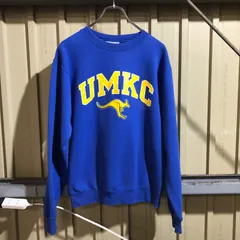 2062 Champion トレーナー ブルー S チャンピオン スウェット プリントロゴ 古着卸 アメリカ仕入