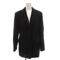 ジェラールダレル GERARD DAREL テーラードジャケット カシミヤ シングル 2B 総裏地 センターベント 9 紺 ネイビー /GV ■GY59のサムネイル