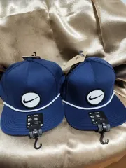 未使用 新品 NIKE ナイキ プロ ストラクチャード ドライフィット ゴルフキャップ M/L ネイビー ゴルフ帽子