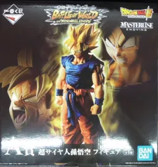 バンプレスト 一番くじ ドラゴンボール BATTLE OF WORLD with DRAGONBALL LEGENDS A賞 超サイヤ人孫悟空フィギュア