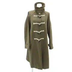 フリークスストア FREAKS STORE ダッフルコート ロング丈 F 茶色 ブラウン スタンドカラー /HO56 ■GY58