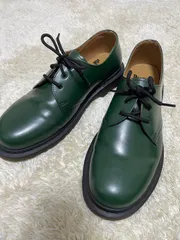 極美品！ UK9  dr.martens ドクターマーチン 1461 3ホール 緑 グリーン