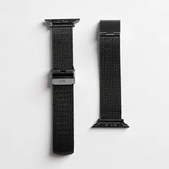 【ギフト対応可】ダニエルウェリントン DANIEL WELLINGTON 替えベルト Smartwatch Mesh Strap Black メッシュ ステンレス アップルウォッチ用 Apple Watch ブラック おしゃれ ブランド プレゼント 送料無料のサムネイル