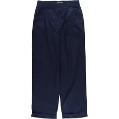 古着 ラルフローレン Ralph Lauren POLO GOLF ポロゴルフ ツータック コットン スラックスパンツ レディースXL(w31)相当/eaa617786