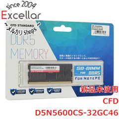 【新品同様】SODIMM DDR5-5600 64GB メモリ TYFC 新品同様】SODIMM DDR5-5600 64GB メモリ TYFC - メルカリ