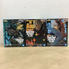 未開封 ヒロアカ THE AMAZING HEROES シリーズ 緑谷出久 爆豪勝己 轟焦凍 フィギュア 3種セット【M4249-003】
