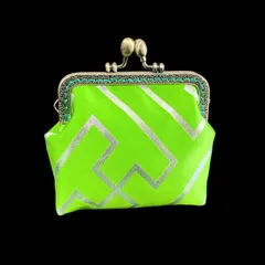 【No.304】着物リメイクポーチ、和風オリジナルポーチ(小)