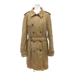 タケオキクチ TAKEO KIKUCHI 美品 コート ジャケット ベージュ ダブルブレスト ロング丈 ベルト付き 長袖  /HW ■GY58のサムネイル