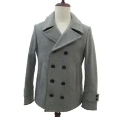 B&Y ユナイテッドアローズ BEAUTY&YOUTH ビューティー&ユース Pコート ピーコート L グレー ショート丈 1225-139-5397 /YS33 ■GY61のサムネイル