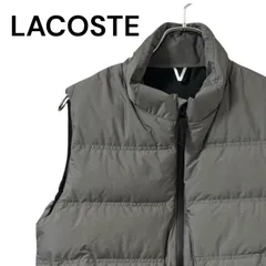 LACOSTE   ラコステ  チャコールグレー  メンズ トップス ベスト キルティングベスト ダウンベスト シンプル 防寒 カジュアル【Sサイズ相当】0000004TNKのサムネイル
