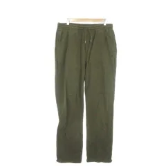 ポロ バイ ラルフローレン Polo by Ralph Lauren イージーパンツ M 緑 グリーン カーキ 無地 ドローストリングウエスト 長ズボン /AO34 ■GY61