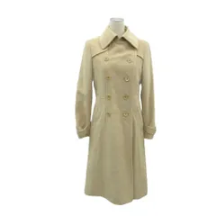 コムサデモード COMME CA DU MODE ステンカラーコート ロング丈 11 茶色 ブラウン ダブルボタン /HO13 ■ECD001