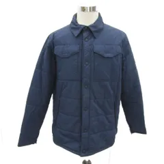 ザノースフェイス THE NORTH FACE アウトドアウェア 中綿ジャケット ナイロン L 紺 ネイビー ミドル丈 /YS31 ■GY61