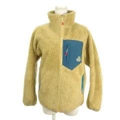 チャムス CHUMS フリースジャケット アウトドアウエア M 茶 ブラウン 長袖 スタンドカラー 胸ポケット CH14-1277 /MN6 ■GY61