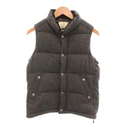 B&Y ユナイテッドアローズ BEAUTY&YOUTH ビューティー&ユース ヘリンボーンツイードダウンベスト スタンドカラー S グレー 1225-199-6109 /YJ ■GY58のサムネイル