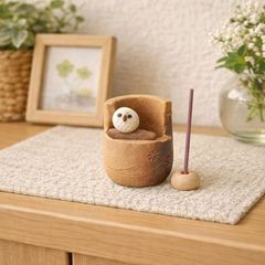 傘立て 陶器 19.5φ×高さ40cm 信楽焼 変形 信楽焼き 傘立て陶器 傘立て