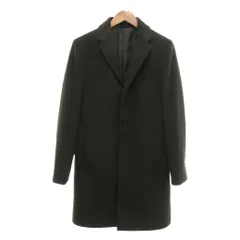 ユナイテッドアローズ A DAY IN THE LIFE UNITED ARROWS チェスターコート M カーキ 長袖 ロング丈 ノッチドラペル /NU ■GY61