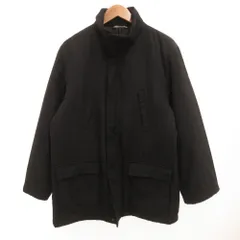 カンサイヤマモト KANSAI YAMAMOTO 中綿コート ジャケット ミドル丈 スタンドカラー M 黒 ブラック /JS ■GY60