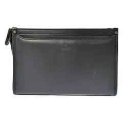 LANVIN ランバン クラッチバッグ セカンドバッグ 282262 ネイビー レザークラッチバッグ メンズ レディース 通勤 出張【オールシーズン】【A】【メンズ・レディース】★■604119【中古】