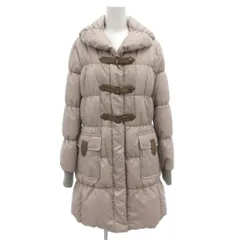 組曲 クミキョク KUMIKYOKU ダウンコート ロング ショールカラー ダッフル風 2 グレー /GV ■GY61