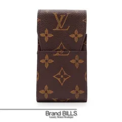 未使用品 LOUIS VUITTON ルイ ヴィトン エテュイ・シガレット シガレットケース タバコケース 小物入れ M63024 モノグラム ブラウン ユニセックス
