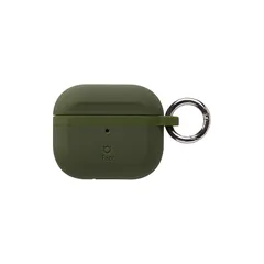 【新品】 iFace Grip On AirPods(第3世代) 専用 ケース シリコン (カーキ)【airpods 3 ケース airpods 第3世代ケース カラビナ付き airpods3 アイフェイス 韓国】 0