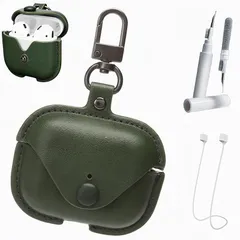 【新品】 MEIQIAOLEI airpods pro3 ケース 本革製 軽量 えあーぼっず プロ3 air pods 対応 保護カバー フロントLEDライトが隠れない airpods pro 専用 スマート充電 耐久性 収納可能 衝撃吸収 防水防塵 軽量 0