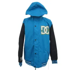 ディーシーシューズ DC SHOES スノーボードウェア ジャケット L 水色 ライトブルー フード付き ロゴプリント ミドル丈 /YS35 ■GY61のサムネイル