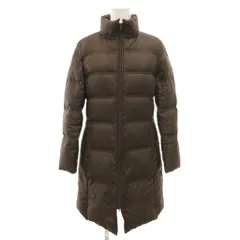 クミキョク 組曲 KUMIKYOKU ダウンコート ミドル丈 スタンドカラー 2 茶 ブラウン /JS ■GY61