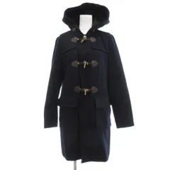 マイケルマイケルコース Michael michael kors ダッフルコート ミドル丈 フード メルトン S 紺 ネイビー /JS ■GY61